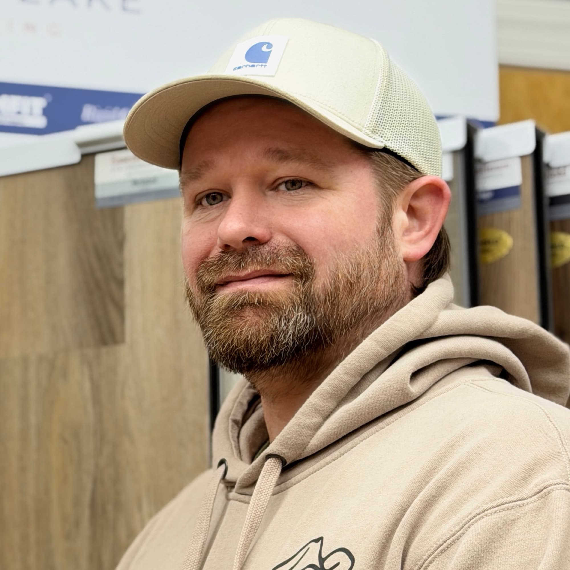 Izral Daniels, owner of 12th And Oak Floor Co.
